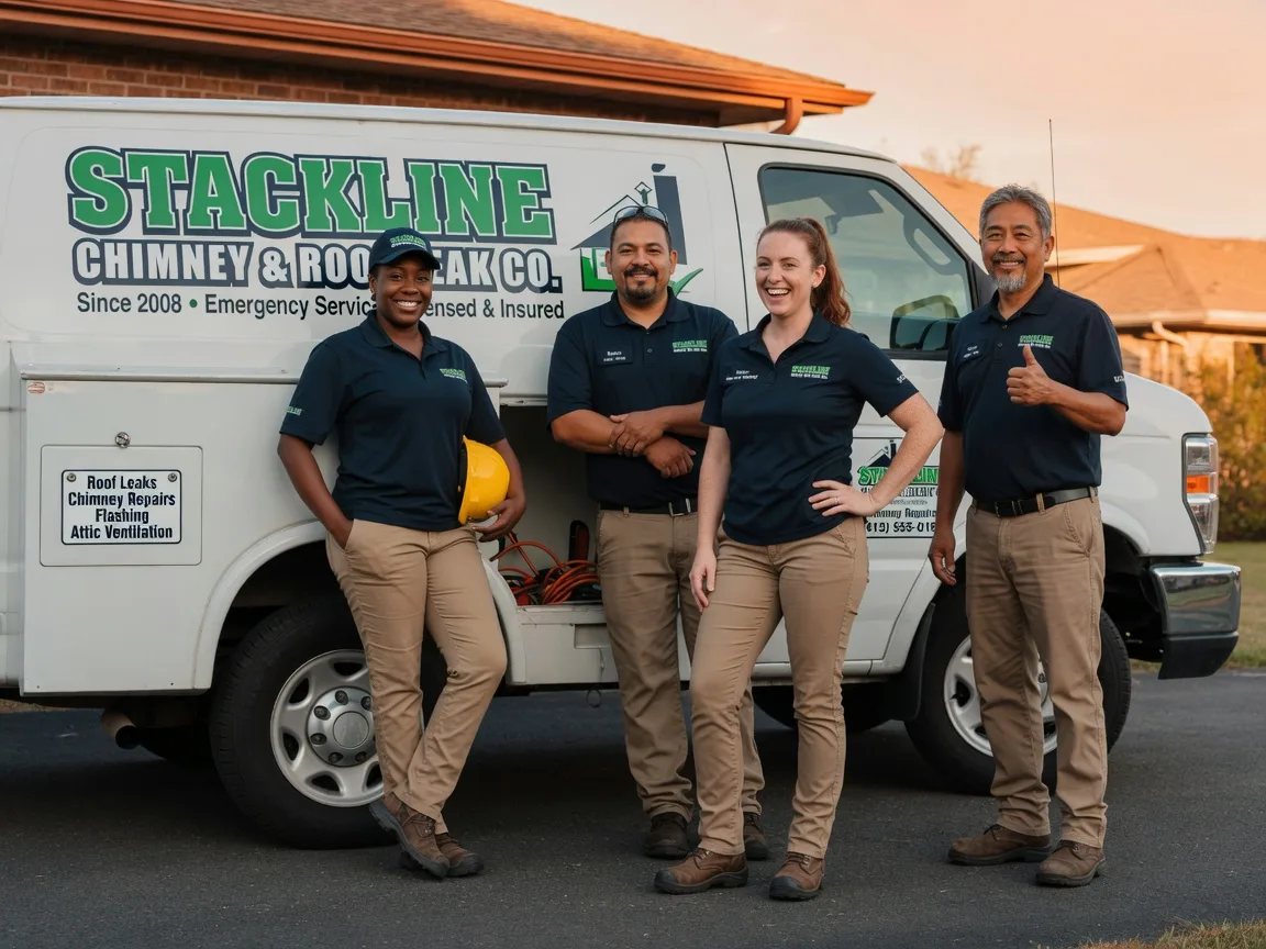 Chimney flashing repair company in Funk, NE